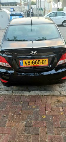 מודעת רכב יונדאי אקסנט i25