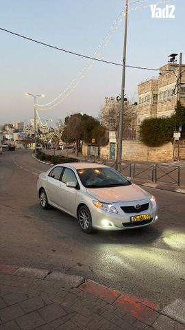 מודעת רכב טויוטה קורולה