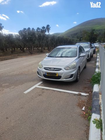 מודעת רכב יונדאי אקסנט i25