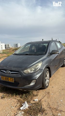 מודעת רכב יונדאי אקסנט i25
