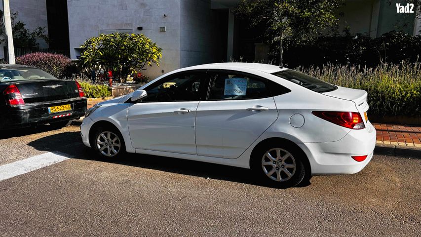מודעת רכב יונדאי אקסנט i25