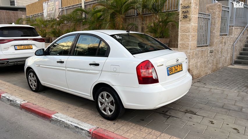 מודעת רכב יונדאי אקסנט i25