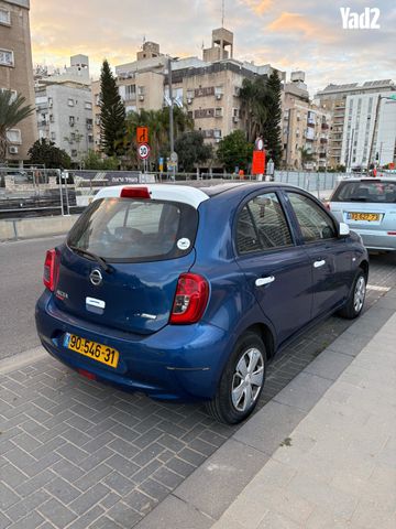 מודעת רכב ניסאן מיקרה