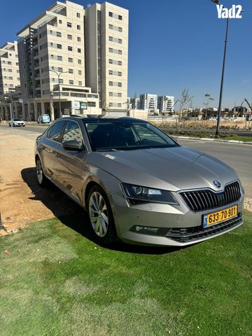 מודעת רכב סקודה סופרב