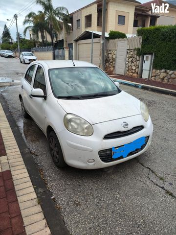 מודעת רכב ניסאן מיקרה