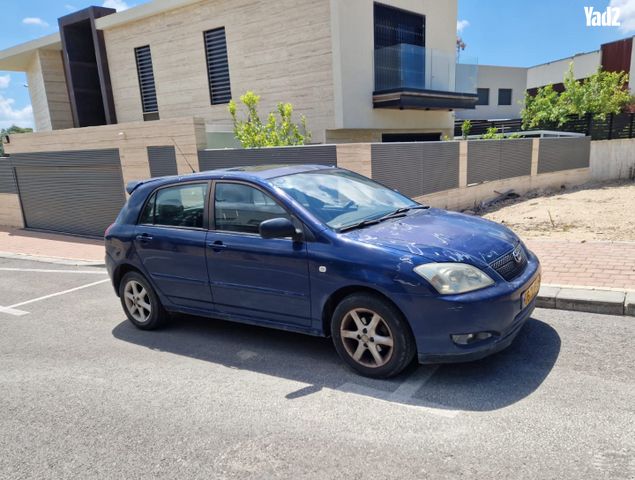 מודעת רכב טויוטה קורולה
