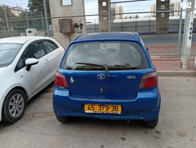 מודעת רכב טויוטה יאריס