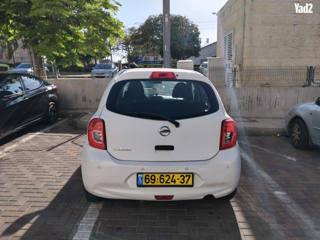 מודעת רכב ניסאן מיקרה