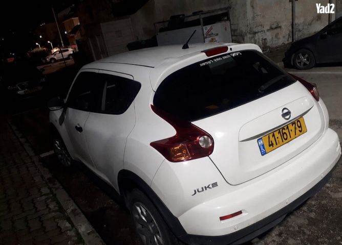 מודעת רכב ניסאן ג'וק