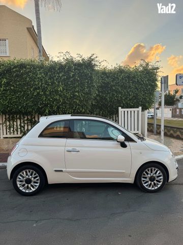 מודעת רכב פיאט 500