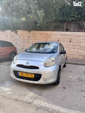 מודעת רכב ניסאן מיקרה