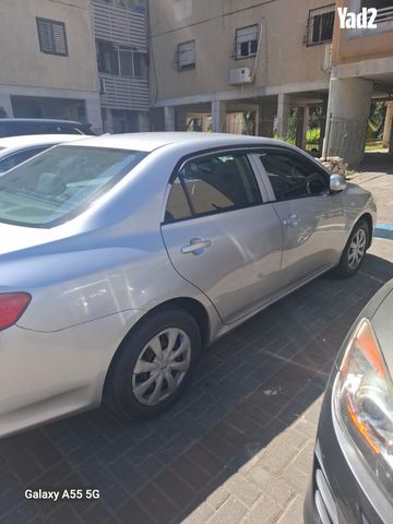 מודעת רכב טויוטה קורולה