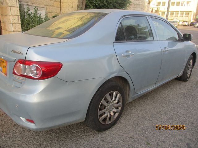 מודעת רכב טויוטה קורולה
