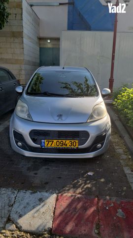 מודעת רכב פיג'ו 107