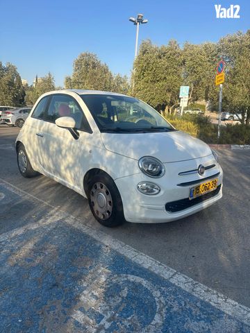 מודעת רכב פיאט 500