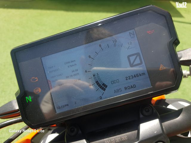 מודעת רכב KTM Naked Duke 390