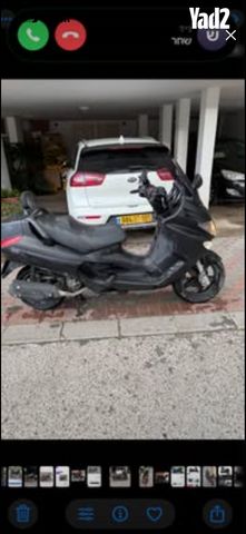מודעת רכב פיאג'ו X-Evo 250