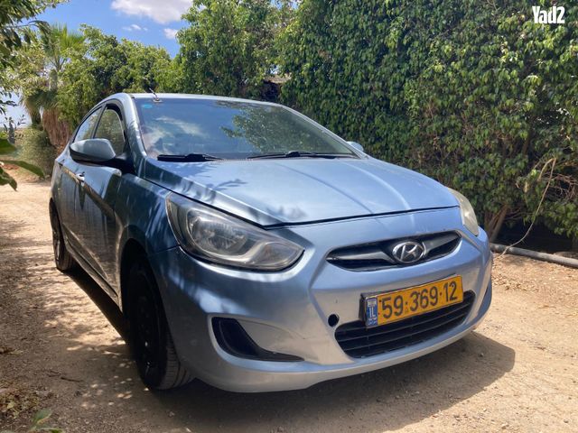 מודעת רכב יונדאי אקסנט i25