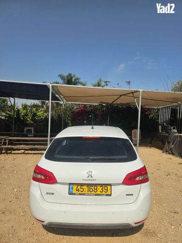 מודעת רכב פיג'ו 308
