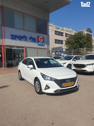 מודעת רכב יונדאי אקסנט i25