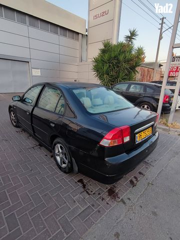 מודעת רכב הונדה סיוויק