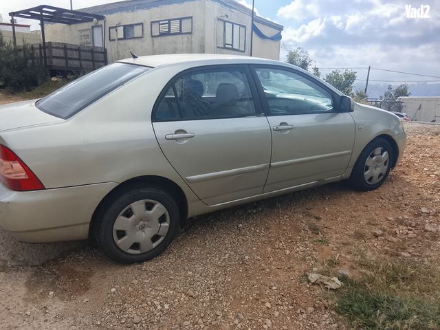 מודעת רכב טויוטה קורולה