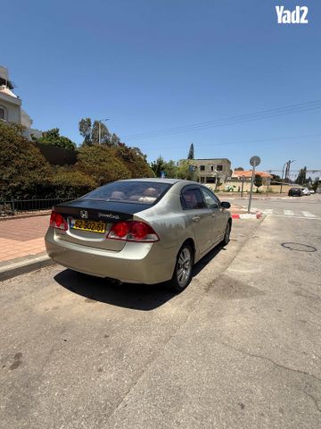 מודעת רכב הונדה סיוויק