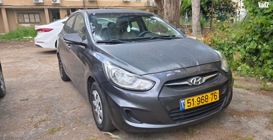 מודעת רכב יונדאי אקסנט i25