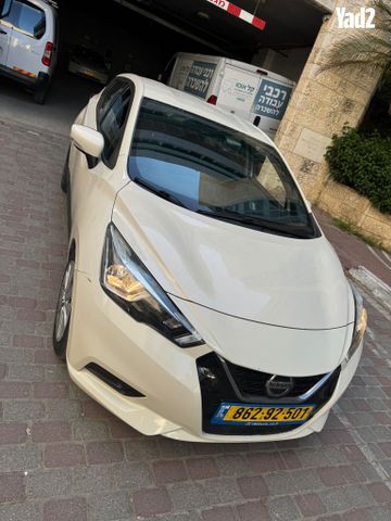 מודעת רכב ניסאן מיקרה