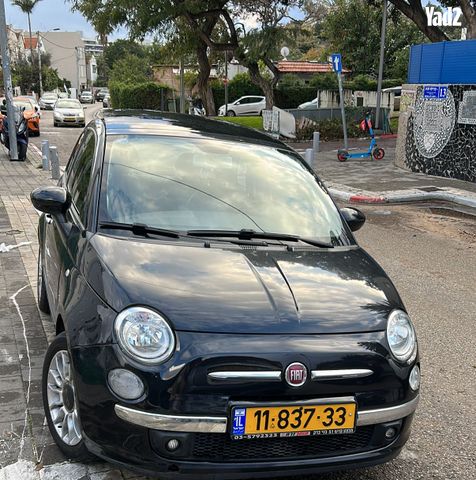 מודעת רכב פיאט 500