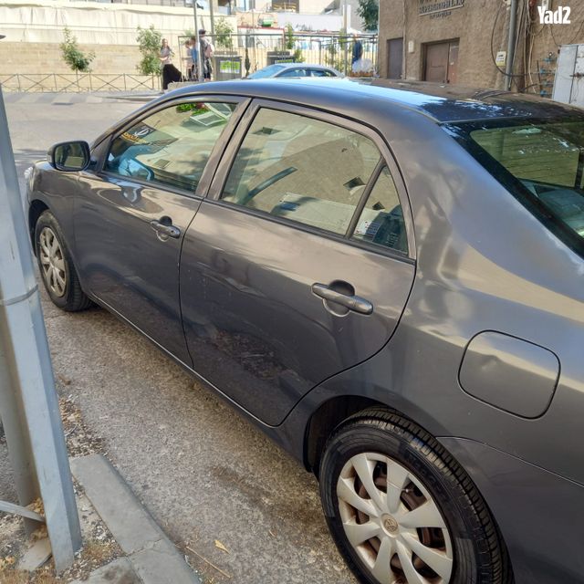 מודעת רכב טויוטה קורולה
