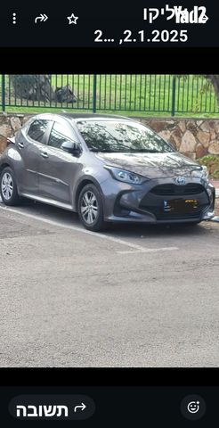 מודעת רכב טויוטה יאריס