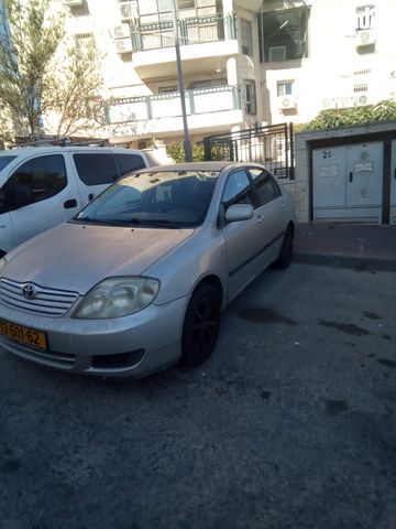 מודעת רכב טויוטה קורולה