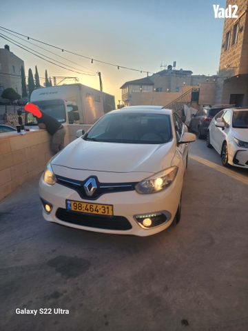 מודעת רכב רנו פלואנס