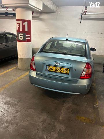 מודעת רכב יונדאי אקסנט i25