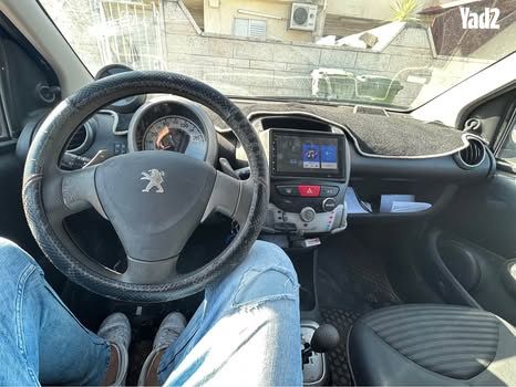 מודעת רכב פיג'ו 107