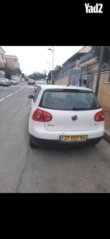 מודעת רכב פולקסווגן גולף