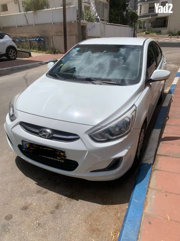 מודעת רכב יונדאי אקסנט i25