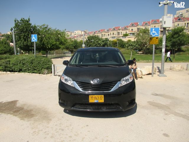 מודעת רכב טויוטה סיינה