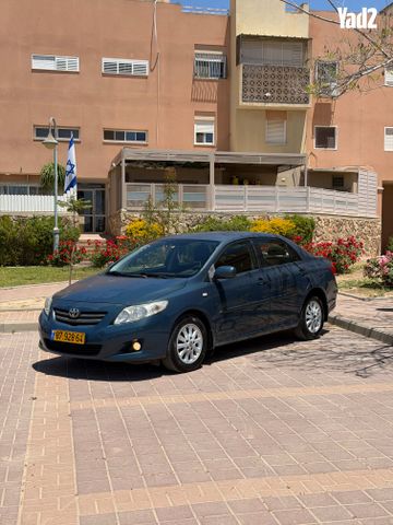 מודעת רכב טויוטה קורולה