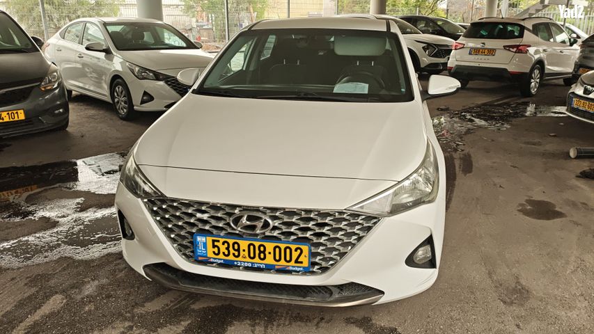 מודעת רכב יונדאי אקסנט i25