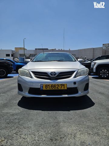 מודעת רכב טויוטה קורולה
