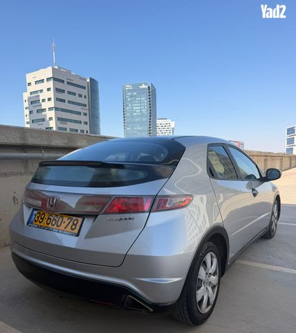 מודעת רכב הונדה סיוויק