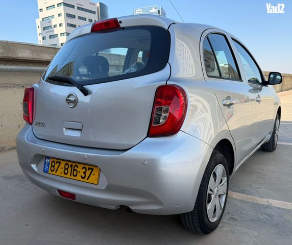 מודעת רכב ניסאן מיקרה