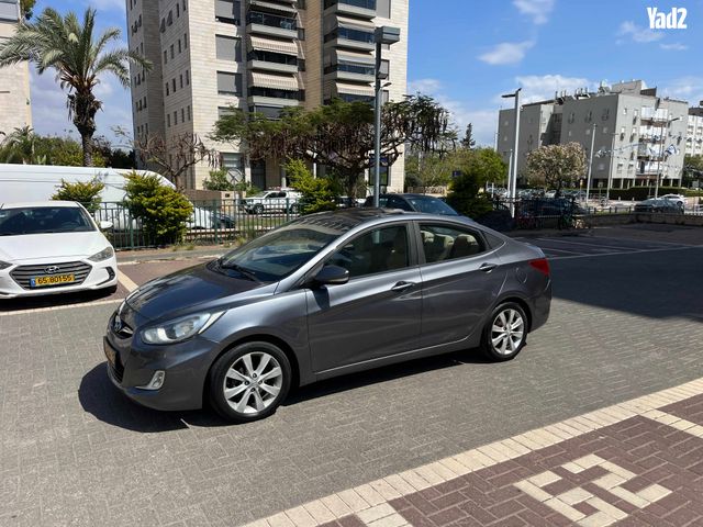 מודעת רכב יונדאי אקסנט i25