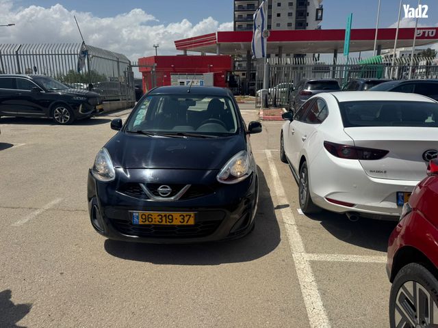 מודעת רכב ניסאן מיקרה