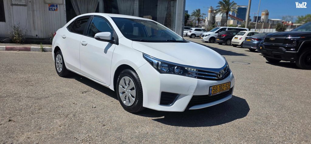 מודעת רכב טויוטה קורולה