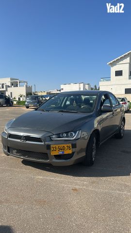 מודעת רכב מיצובישי לנסר