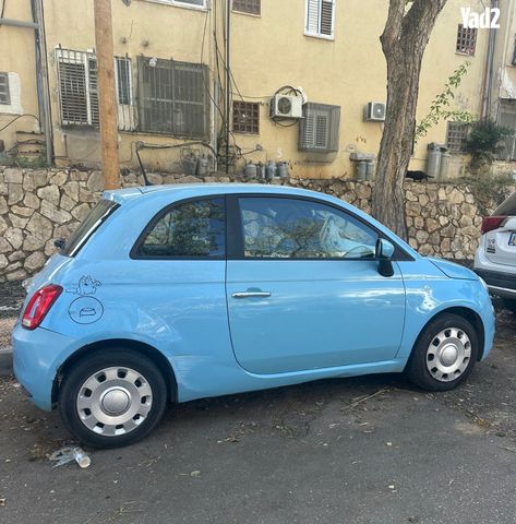 מודעת רכב פיאט 500