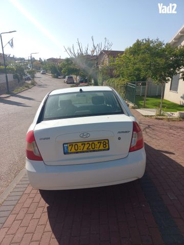 מודעת רכב יונדאי אקסנט i25